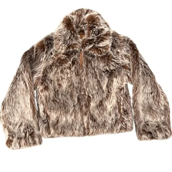 NEW With Tags- UGG KALI FAUX FUR JACKET - Picture 6 of 12